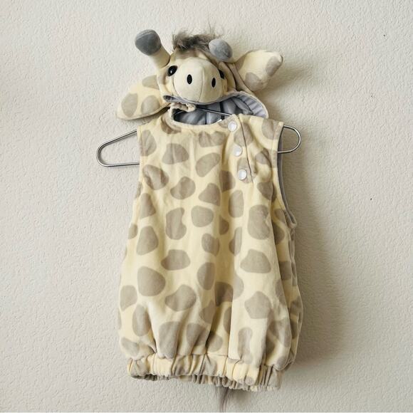 Target Hyde & Eek Baby Giraffe hoodie costume ivory cream gray - Picture 1 of 3